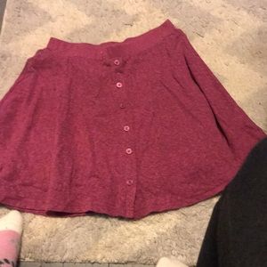 American eagle skirt with buttons on the front